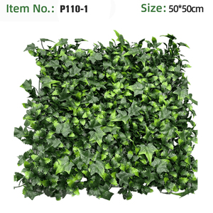 Panneau mural de verdure artificielle en plastique, gazon synthétique, résistant et écologique, pour aménagement paysager intérieur et extérieur et décoration de terrasses - Product Image 5