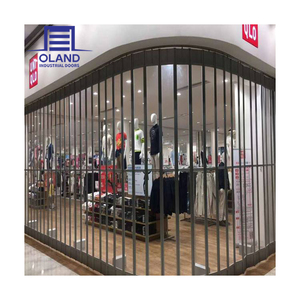 Puerta plegable transparente acrílica para escaparate, Puerta Nueva <span class=keywords><strong>de</strong></span> centro comercial, persiana <span class=keywords><strong>de</strong></span> seguridad <span class=keywords><strong>de</strong></span> policarbonato, puerta plegable antirrobo - Product Image 6