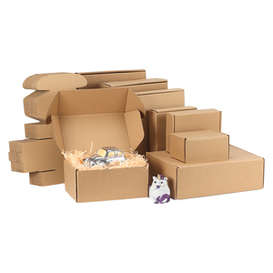 저렴한 낮은 MOQ 판지 상자 배송 메일 링 이동 배송 상자 골판지 상자 판지 - Product Image 2