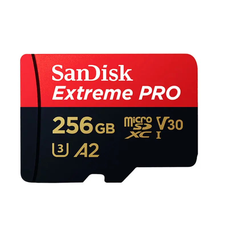 Sandisk Extreme PRO Card 64GB 128GB 256GB A2 Class 10 UHS-I U3 Max Speed Reading 200MB/s V30 32GB A1 Card Memory Card