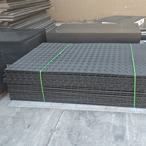 Tapis de protection routière temporaire portable imperméable en plastique HDPE, <span class=keywords><strong>plaque</strong></span> de sol en plastique résistant à la corrosion, <span class=keywords><strong>plaque</strong></span> routière en plastique HDPE - Product Image 5