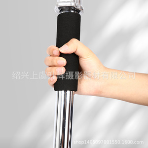 Magic Leg Light Stand 40 Inch Stainless Steel Heavy Duty <b>Film</b> Television Flag Stand Fill Light Top Bracket - Product Image 4