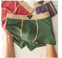 Nouveaux boxers en coton pour hommes, de haute qualité, antibactériens, respirants, avec grande poche, pour homme, personnalisables