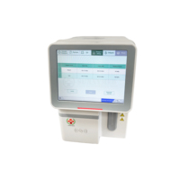 Analizador de Hematología Veterinaria de 3 Partes Totalmente Automatizado, Sistema Integrado de Análisis de Sangre, Analizador Automático de Hemograma Completo