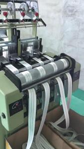 उच्च गति लोचदार बद्धी बनाने की मशीन, लोचदार टेप सुई करघा मशीन - Product Image 2