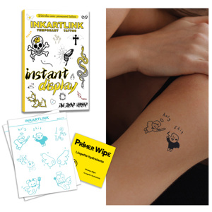 Tatuaggio Temporaneo Senza Acqua con Scritta 'Holy Shit', Durata 7 Giorni, <span class=keywords><strong>per</strong></span> Rivenditori B2B - Product Image 1