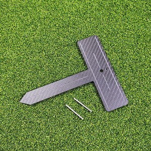 SwingPerfect Golf Outil d'alignement de putting en forme de T miniature en fibre de carbone, ambidextre, à flexion rigide, rotatif, pour entraînement de visée carrée - Product Image 6