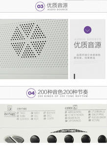 Instrumento musical <span class=keywords><strong>de</strong></span> <span class=keywords><strong>piano</strong></span> <span class=keywords><strong>de</strong></span> simulación para niños, <span class=keywords><strong>teclado</strong></span> multifunción <span class=keywords><strong>de</strong></span> 54 teclas <span class=keywords><strong>con</strong></span> micrófono, se puede grabar rompecabezas - Product Image 3