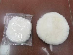 Ô Tô Sơn Bề Mặt Đánh Bóng Xe Ô Tô Len Đánh Bóng Pad Waxing Đệm Len Cảm Thấy Miếng Đánh Bóng - Product Image 3