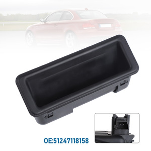 สวิตช์ประตูท้ายรถ 51247118158 สำหรับบีเอ็มดับเบิลยู E70 E71 128i 328i 135i พลาสติกสีดำปุ่มกดล็อคตัวกระตุ้น - Product Image 1