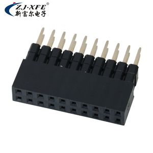 Connecteur femelle à double rangée XFE 2,54 mm 0,64x0,4 mm² pour vente en gros - Product Image 1