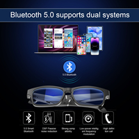 T1 Smart lunettes sans fil lumière bleue Protection UV étanche Sports de plein air casque pour BT appel musique lecture VR matériel