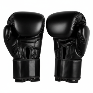 Guantes de Kickboxing Personalizables de Cuero para Hombre y Mujer, Marca OEM, Absorbentes de Humedad, para Entrenamiento, 6oz 10oz, Boxeo, Artes Marciales - Product Image 2