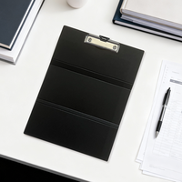 Porte-documents infirmier pliable à 3 couches avec carnet et feuille de rappel