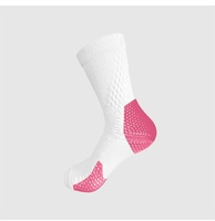Chaussettes de basketball personnalisées avec logo, en tissu éponge alvéolé, respirantes, à semelle épaisse en maille, chaussettes de sport athlétiques