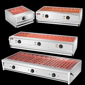Barbecue de table électrique commercial en acier inoxydable <span class=keywords><strong>avec</strong></span> dessus plat <span class=keywords><strong>avec</strong></span> fonction intérieure sans fumée et plateau d'<span class=keywords><strong>eau</strong></span> - Product Image 6