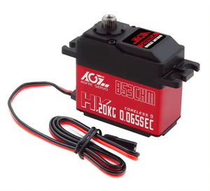 AGFRC B53CHM V2 1/10 Motor Digital Sin Núcleo de Alta Velocidad y Alto Voltaje 20KG 0.065Seg STD Metálico para Buggy RC - Product Image 6