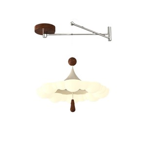 Nouveau modèle 2025 – Suspension réglable en fer et plastique, couleur noyer, pour restaurant, 220V - Product Image 1
