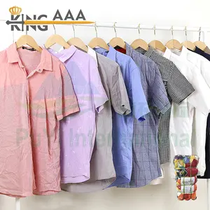 Ukay supplier Good quality Second Hand Clothes Shirts men branded clothes