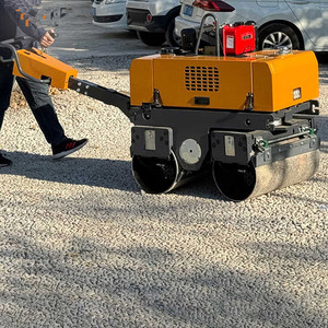 Innovadores rodillos de carretera pequeños Vibratorio Nuevo equipo de construcción de carreteras Precio de rodillo - Product Image 1