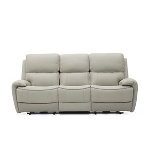 गीकसोफा फर्नीचर आधुनिक चमड़े की पावर इलेक्ट्रिक मोशन रिक्लियर सोफा लिविंग रूम के लिए तह डाउन टेबल के साथ 3 2 1 - Product Image 3