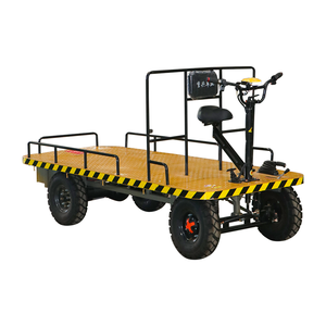<span class=keywords><strong>Carro</strong></span> Plano Eléctrico Optimizado para Almacenes, Carros de Transporte Pesado Directo de Fábrica para Obras de Construcción - Product Image 6