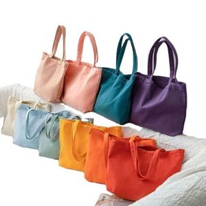 Wholesale Eco-Friendly Recycled Canvas <b>Extra</b>-<b>Large</b> Tote Shopping <b>Bag</b> with Printed Logo - Product Image 2