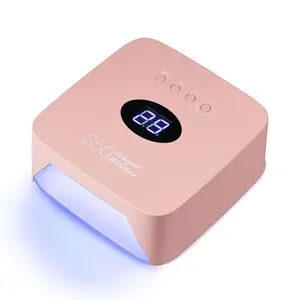 Iksbeauty-Lámpara LED de 54W para uñas, recargable, para fototerapia solar, portátil, UV, Led, máquina profesional de manicura, secador de uñas