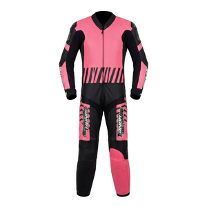 Combinaison de course professionnelle pour homme, 1 pièce, en cuir de vache/crocodile véritable, sur mesure, avec combinaison intégrale/traje niveau 2 CE - Product Image 1