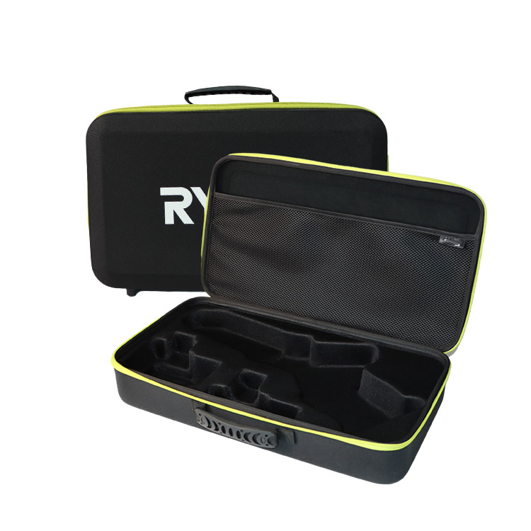 Waterdichte Eva Case Fabriek Custom Logo Hard Shell Case Eva Carring Foam Case Met Ritssluiting