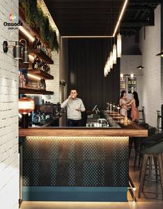 การจัดเตรียมและออกแบบร้านกาแฟ |   เคาน์เตอร์บาร์ไม้สั่งทำ |   ตู้โชว์คาเฟ่และโซลูชั่นเฟอร์นิเจอร์แบบสั่งทำพิเศษ - Product Image 3
