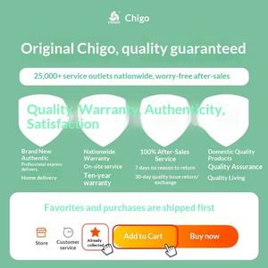 Chigo Retro Kleine Huishoudelijke Koelkast Dubbele Deur Nostalgische Koeling Vriesfunctie <span class=keywords><strong>Mini</strong></span> Huurwoning Automatische Ontdooiing Energiezuinig - Product Image 5