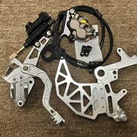 Kit de frein arrière Ultra Bee 240 mm avec supports et étriers doubles pour motos Talaria MX3/MX4 - Accessoires