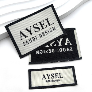 Etichette personalizzate 3D con <span class=keywords><strong>logo</strong></span> per abbigliamento, termoadesive, in raso tessuto, etichette dimensionali pieghevoli centrali per abbigliamento in poliestere - Product Image 6
