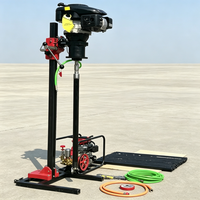 Máquina Perforadora Portátil de 10m para Muestras de Mina, Equipo de Perforación de Núcleos, Muestreador de Suelo en Venta