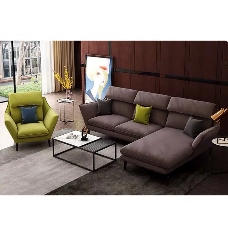 Popular hot sale home living room home theater big corner sectionals u shape sofa