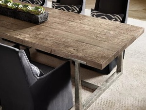 Chất Lượng Cao Tùy Chỉnh Thực Hiện T-Nẹp Hình Chữ Nhật Mở Rộng Đồ Nội Thất Nhà Thiết Lập Bền Hiện Đại Bàn Ăn - Product Image 3