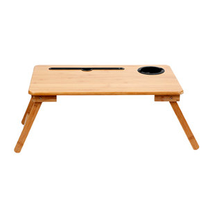 Tùy Chỉnh 100% Tre Máy Tính Xách Tay Bảng Máy Tính Xách Tay Bàn Gấp Bảng Với Người Giữ Điện Thoại Cho Nhà Văn Phòng - Product Image 2