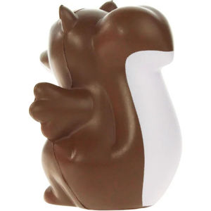 Balles anti-stress en forme d'écureuil avec logo personnalisé, jouet sensoriel en mousse souple pour soulager l'anxiété, cadeau promotionnel, nouveauté à offrir - Product Image 3