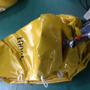 20 ton gele PVC lasttest waterzakken voor het testen van het laden van reddingsboten, eenvoudig op te bergen en te transporteren - Product Image 3