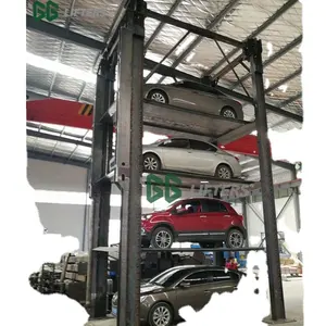 Triple Stacker Car Lift From Manufacturer 3/4 Vehicle Parking Equipment