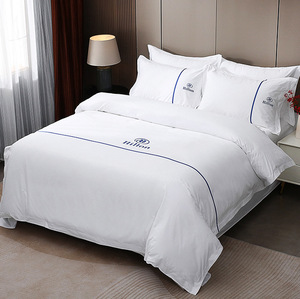 Hotel <span class=keywords><strong>di</strong></span> lusso a 5 stelle 100% cotone egiziano 600 Set <span class=keywords><strong>di</strong></span> <span class=keywords><strong>lenzuola</strong></span> con bordo nastro biancheria da letto Set Set biancheria da letto - Product Image 1