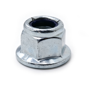 Écrou de blocage à insert nylon à bride hexagonale en acier galvanisé DIN6926, écrou à bride anti-desserrage à couple prédominant M3-M16, fixation - Product Image 5