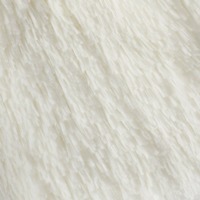 Lit surélevé pour chat moderne en fer forgé à deux niveaux avec long coussin en fausse fourrure