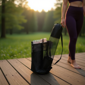 <b>Yoga</b> Accessories and Support Tools 68x22CM Mesh <b>Bag</b> for Convenient Storage of <b>Yoga</b> Mat - Product Image 2
