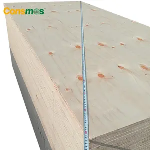 Construction Plywood Pine Cheap Full Pine Core CDX Pine Faced Plywood Board For Exterior Construction