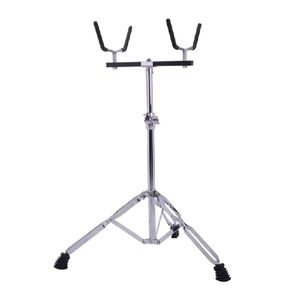 Support de batterie de marche en métal chromé, trépied réglable en hauteur, support d'instrument de percussion pour grosse caisse de marche - Product Image 4