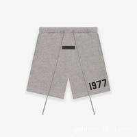 Celana Pendek Pria SS22 Berkualitas Tinggi, Kasual, Tahan Air, Ramah Lingkungan, Motif Huruf, 100% Katun, Anti Angin, Cepat Kering, Model Longgar