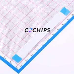 ZX-FFC0.5-T-10048-20P FFC Cable (Flexible Flat Cable) P=0.5mm Connector 20P 0.5mm Non-Inverting 10cm - Product Image 2