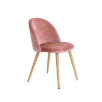 Chaise de luxe en acier inoxydable, livraison gratuite pour échantillon, salle à manger moderne, conteneur en velours, couleurs bleu, noir, blanc, vert, gris